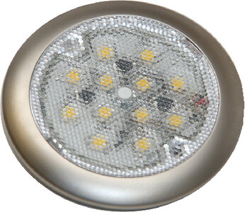 LED SURFACE MOUNT LOW PROFILE TASK LIGHT (SEA DOG LINE) 12 3 3/8" x 9/32" 12 24 Satin White w/switch